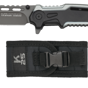 Σουγιάς K25 Tactical folding knife. Grey/noir