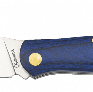 Σουγιάς Albainox pocket knife. Blue pakkawood