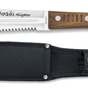 ΜΑΧΑΙΡΙ Albainox Masai / Aligator knife.Blade 14, 32605