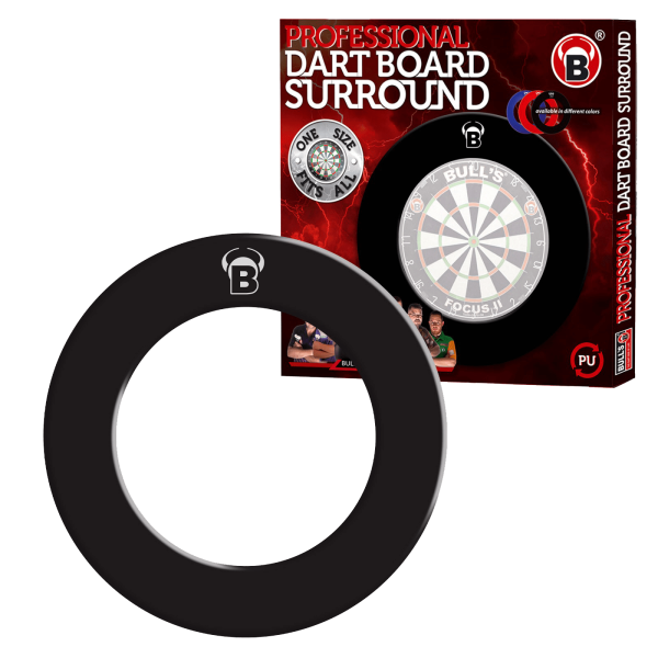 ΠΕΡΙΒΛΗΜΑ ΣΤΟΧΟΥ ΜΑΥΡΟ BULL'S Pro Dart Board Surround 1tlg.