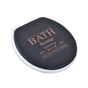 ΚΑΠΑΚΙ ΤΟΥΑΛΕΤΑΣ ΜΕ ΜΑΞΙΛΑΡΑΚΙ ΜΑΥΡΟ ΜΕ ROSE GOLD BATH 26-36x39x23εκ. ANKOR