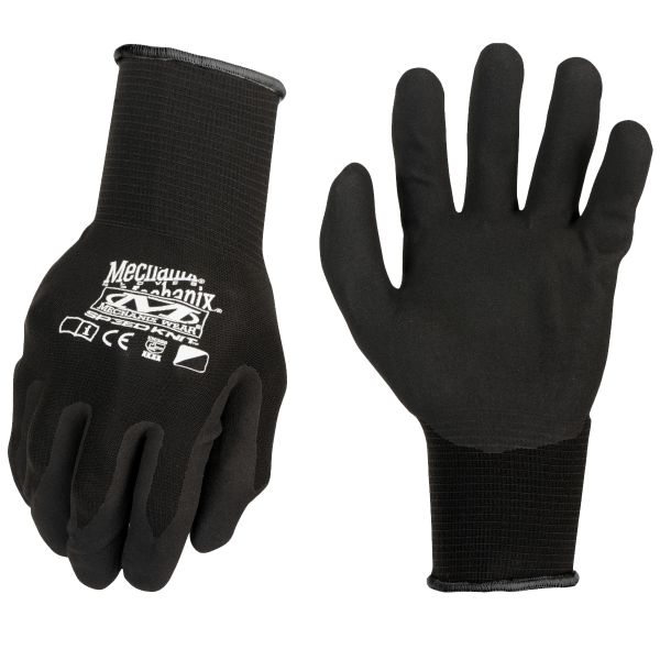 ΓΑΝΤΙΑ MECHANIX, Knit Nitrile Black LG/XL