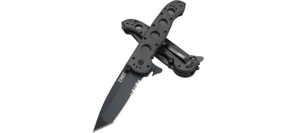 Σουγιάς CRKT M16-14ZLEK TANTO BLACKOUT W/TRIPLE POINT SERRATIONS