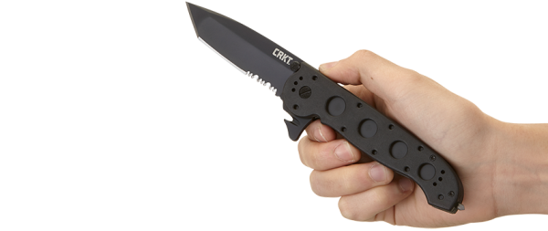 Σουγιάς CRKT M16-14ZLEK TANTO BLACKOUT W/TRIPLE POINT SERRATIONS