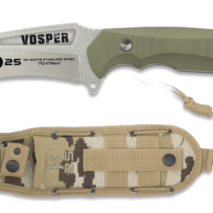 ΜΑΧΑΙΡΙ K25, Tactical Knife, VOSPER coyote 13 cm