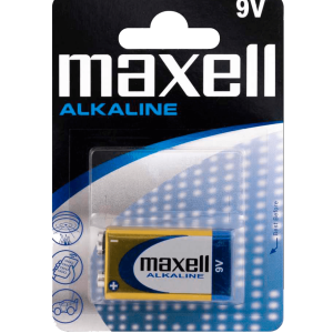 ΜΠΑΤΑΡΙΑ MAXELL Alkaline, 6LR61, 9V, BL1 (τιμή τεμαχίου)