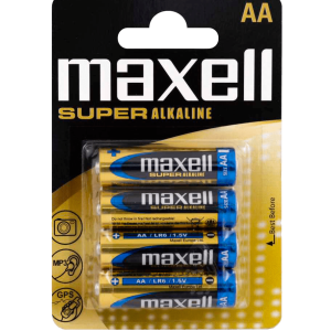 ΜΠΑΤΑΡΙΑ MAXELL Super Alkaline, LR06 AA BL4 (τιμή τεμαχίου)