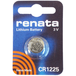 ΜΠΑΤΑΡΙΑ ΛΙΘΙΟΥ RENATA CR1225 Lithium BL1 (τιμή τεμαχίου)